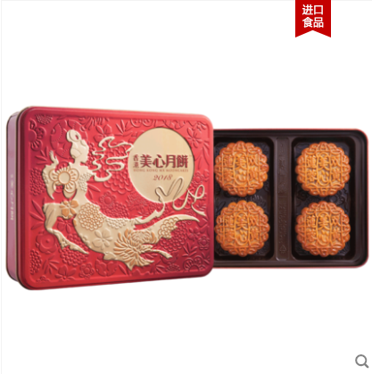 香港美心双黄莲蓉月饼